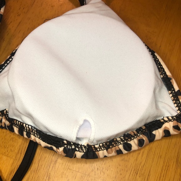 High Waisted Bikini Leopard Print - Picture 4 of 8